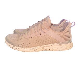APL Athletic Propulsion Techloom Tracer Sneakers Women's Size 9.5 Pink Knit Shoe